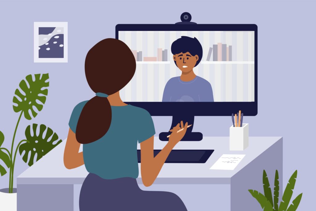 مشاوره آنلاین و مشاوره حضوری